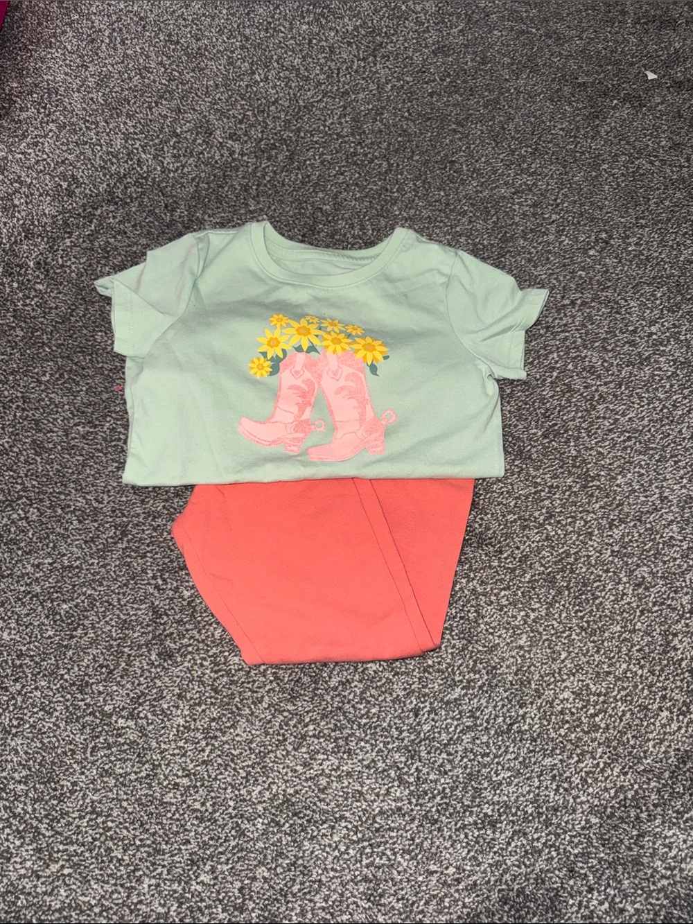 Girls 20 pc T Shirt and Legging Set